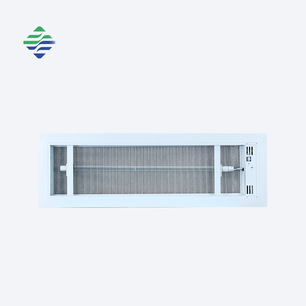 風機盤管回風口式等光氫離子空氣消毒凈化機